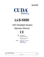 Cuda surgical LLS-5500 Manual De Uso