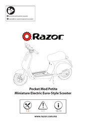 Razor Pocket Mod Petite Manual Del Usuario