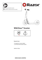 Razor Wild Ones Manual Del Usuario