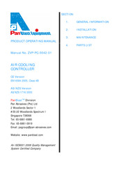 Panblast BAC-AF-PB-0032 Manual De Funcionamiento Del Producto