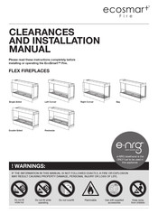 EcoSmart Fire FLEX68DB Manual De Instalación