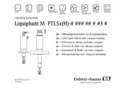 Endress+Hauser Liquiphant M Density FTL50H Instrucciones De Operación