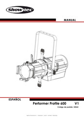 SHOWTEC Performer Profile 600 Manual De Instrucciones