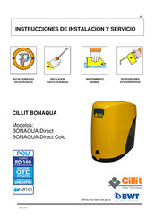 Cillit BONAQUA Direct Cold Instrucciones De Instalación Y Servicio