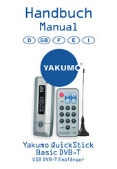 YAKUMO QuickStick Basic DVB-T Manual Del Usuario