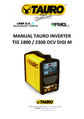 Tauro 1800 OCV DIGI Manual Del Usuario