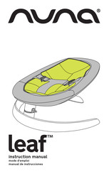 Nuna LEAF SE31007 Manual De Instrucciones