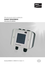 SMA SUNNY SENSORBOX Instrucciones De Instalación