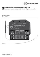 RADEMACHER DuoFern 9471-2 Instrucciones De Uso