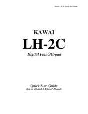 Kawai LH-2C Guia De Inicio Rapido