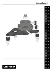 LaserLiner CenterBase 2 Manual Del Usuario