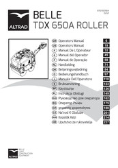 Altrad Belle TDX 650A Manual Del Operador