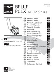 Altrad Belle PCLX 320S Manual Del Operador