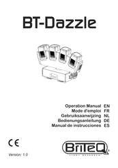Briteq BT-Dazzle Manual De Instrucciones