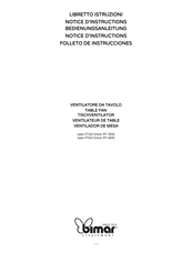 Bimar VT422 Folleto De Instrucciones