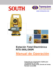 South NTS-360R Serie Manual De Operación