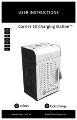 PC Locs Carrier 10 Charging Station Instrucciones Para El Usuario