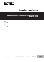 Rotex RK2CB07CAV3 Manual De Instalación