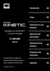 Cateye TL-NW100K Manual De Instrucciones