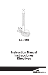 Cooper Lighting LED110 Instrucciones