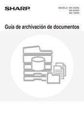 Sharp MX-7000N Guía De Archivación De Documentos