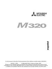 Mitsubishi Electric M320 Manual Del Usuario