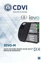 CDVI IEVO-M Micro Manual De Instalación