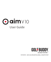 GolfBuddy aim V10 Guia Del Usuario