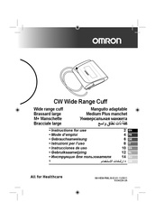 Omron CW Wide Range Cuff Instrucciones De Uso