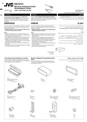JVC KD-G731 Manual De Instalación/Conexion