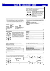 Casio 5208 Guía De Operación
