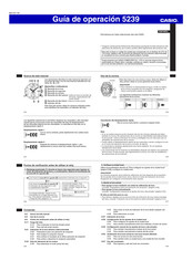 Casio 5239 Guia De Instalacion