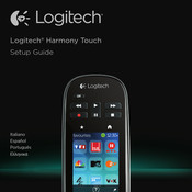 Logitech Harmony Touch Guia De Inicio Rapido