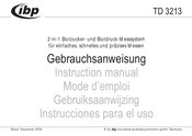 IBP TD 3213 Instrucciones Para El Uso