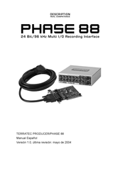 TerraTec Phase 88 Manual De Usuario