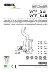 AERMEC VCF2X4L Manual Instalación