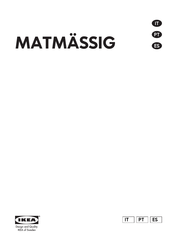 IKEA MATMÄSSIG Manual Del Usuario
