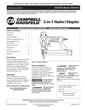 Campbell Hausfeld CHG00189 Manual De Instrucciones De Operación