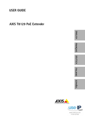 Axis T8129 Guia De Inicio Rapido