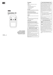 Korg Kaossilator 2S Manual De Usuario