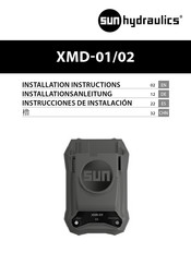 Sun Hydraulics XMD-01 Instrucciones De Instalación