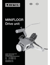 Leister MINIFLOOR Instrucciones De Funcionamiento