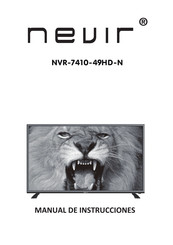 Nevir NVR-7410-49HD-N Manual De Instrucciones