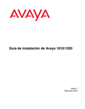 Avaya 1020 Guia De Instalacion