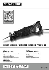 Parkside PFS 710 D3 Traducción Del Manual De Instrucciones Original