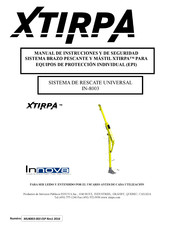 Innova XTIRPA IN-8003 Manual De Instrucciones Y De Seguridad