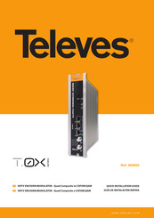 Televes TOX 563822 Guía De Instalación Rápida