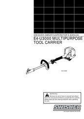 Swisher E4-U3000 Manual Del Usaurio