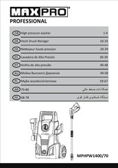 MaxPro PROFESSIONAL MPHPW1400/70 Manual De Instrucciones