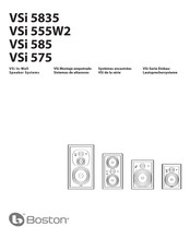 Boston VSi 555W2 Manual De Instrucciones